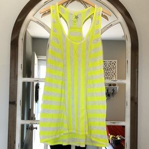 Racer back tunic tank top